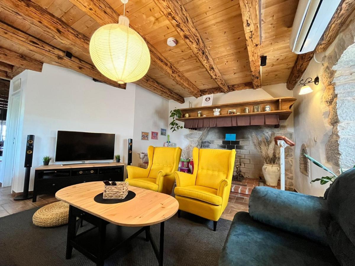 Villa Ca'Pietra, Rustic Stone House Malinska Bagian luar foto